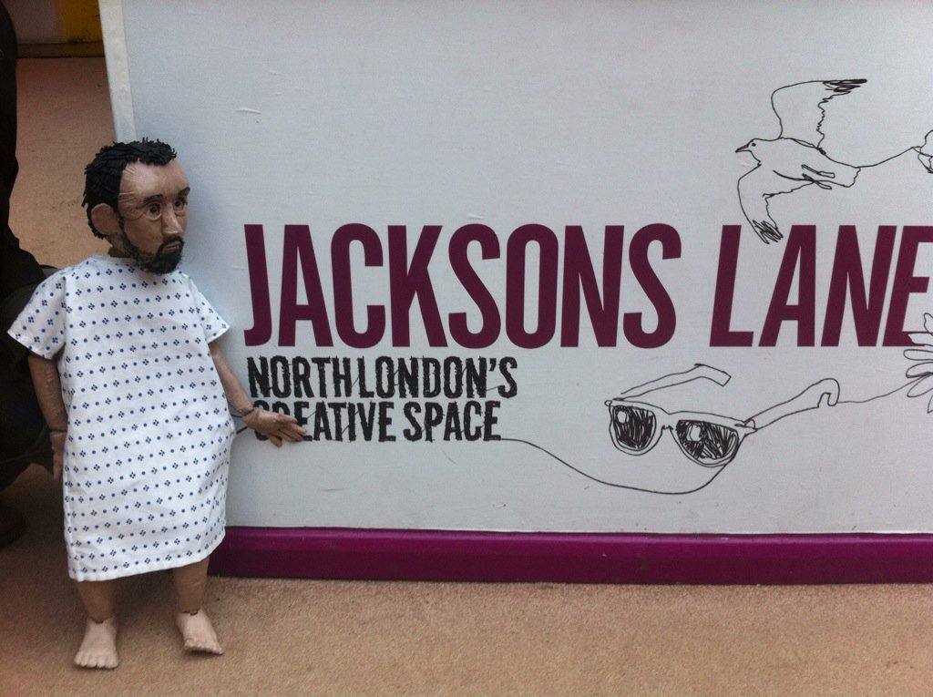 Thank you <a href="/jacksons_lane/">Jacksons Lane</a> for all the #labrat support creating and sharing the show @NTYtheatre