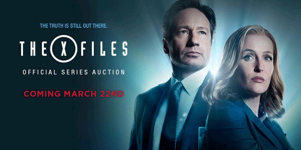 thexfiles's tweet photo. Get ready! #TheXFiles Auction starts March 22! https://t.co/f14NulfJa4 https://t.co/01bk8Ww7LC