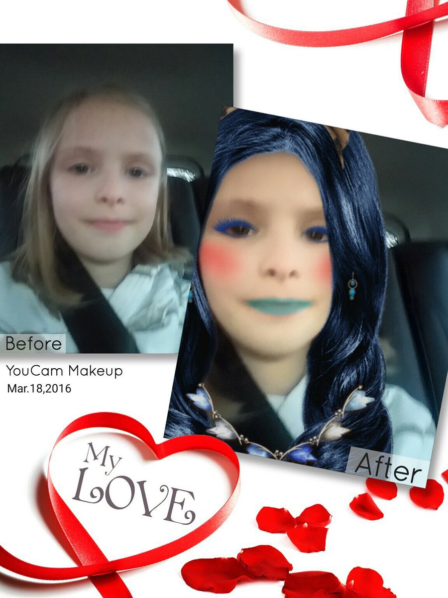 EmmaSheehan1's tweet photo. Created with #YouCamMakeup This is my sister https://t.co/QucO3QQrdE