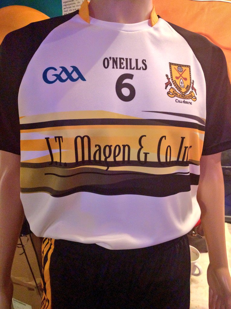 DrCrokesGAA's tweet photo. New jerseys sponsored by @JTMagen available in club shop and online store shortly https://t.co/z13CnMOu5J