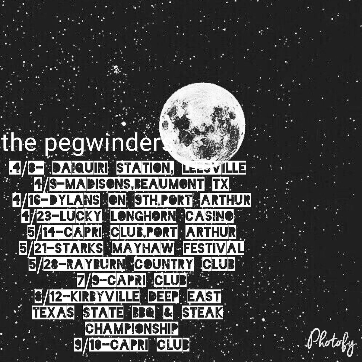 ThePegwinders's tweet photo. #thepegwinders #updatedschedule #blues #rocknroll https://t.co/AnqC9HKwN6
