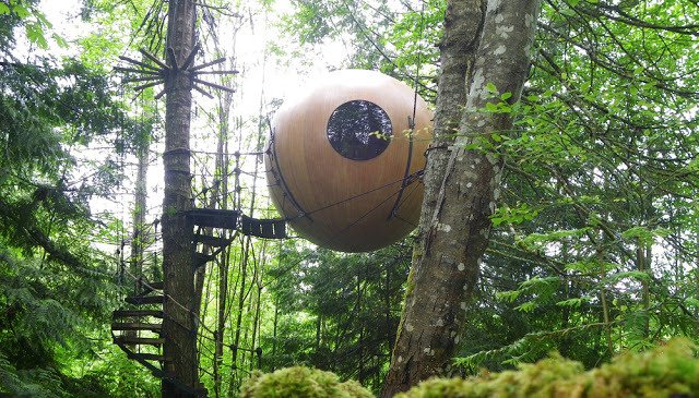 BricksFrames's tweet image. Free Spirit Spheres: vivir en una esfera de madera ift.tt/1pRHrzc