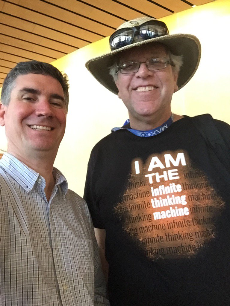 fitzwalsh's tweet image. We are the Infinite Thinking Machine! #cue16 @itmshow @cueinc