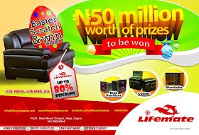 Lifemate Furniture 'Scratch Amd Win' Easter Promo. dlvr.it/KqSNLB #Giveaway #LifemateFurniture #Promo