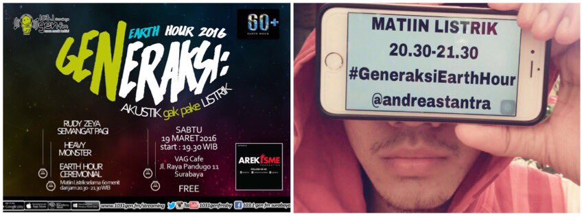 Gak usah terlalu banyak komentar kalo kamu gak ngelakuin hal yg paling simpel dari diri sendiri #GeneraksiEarthHour