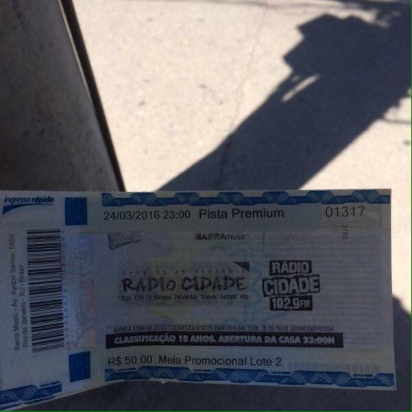 JoySooares's tweet photo. Opa! 🙌🏼🤘🏻🎶 @cidadeoficial #radiocidade #Cmp22 #detonautas #Titans #matanza #scalene #suricato #kita #Dinhoouropreto https://t.co/jVYzvfUcYs