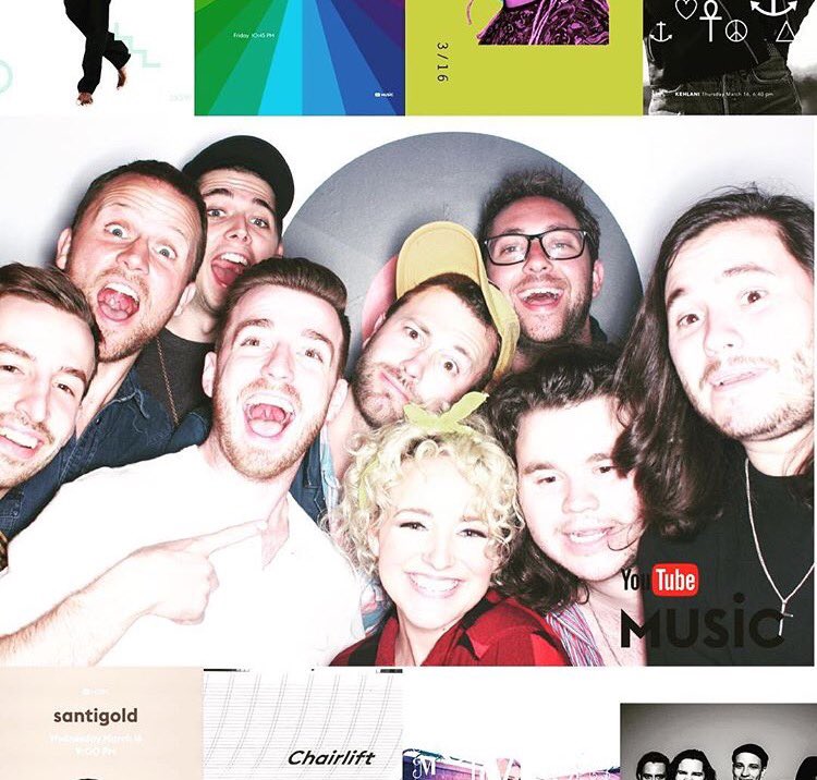 brandonlanc's tweet photo. Hanging out at @youtube tonight with @camcountry watching @troyesivan https://t.co/R4ZvcglgvU