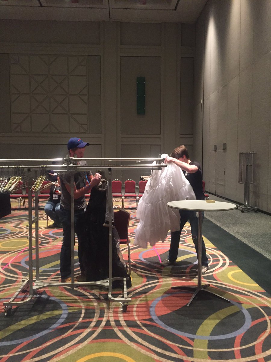 fusitt's tweet photo. FUSITT participating in the 30th USITT Tech Olympics! https://t.co/gHrxqTRXa3