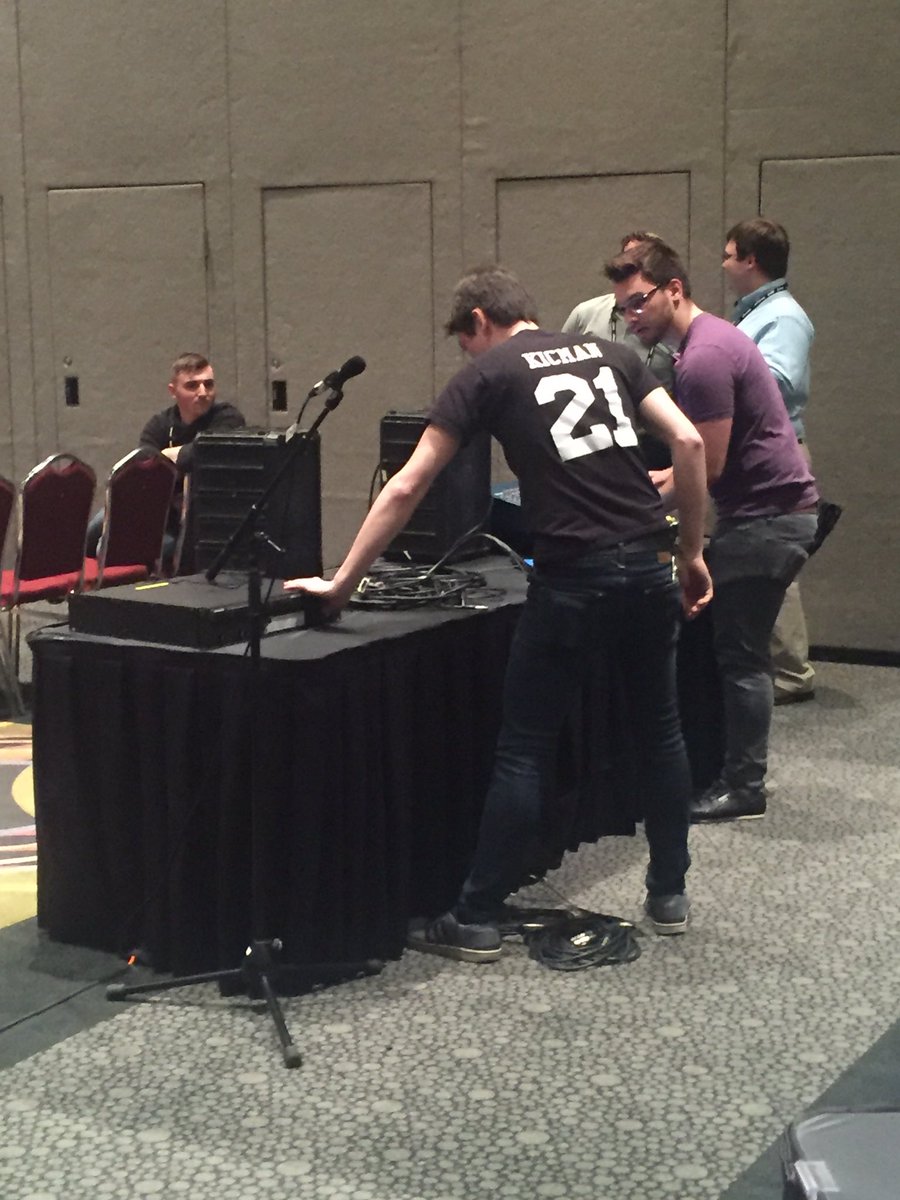fusitt's tweet photo. FUSITT participating in the 30th USITT Tech Olympics! https://t.co/gHrxqTRXa3