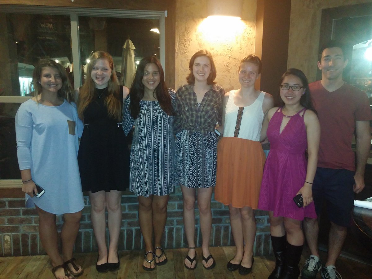 Team dinner at Flatbread Grill &amp; Bar.