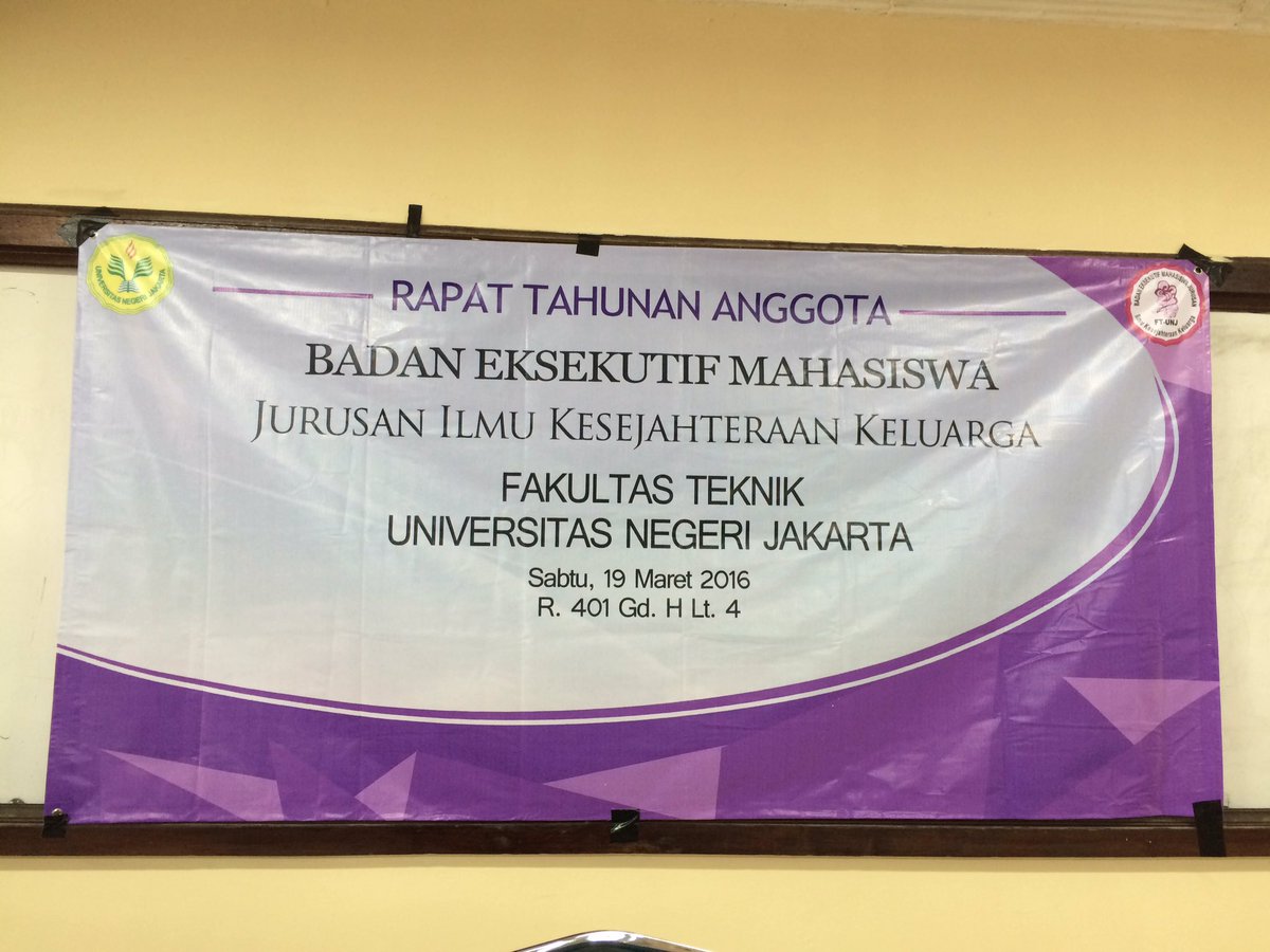 Now!! Rapat Tahunan Anggota BEMJIKK 2015/2016 at gd.H 401