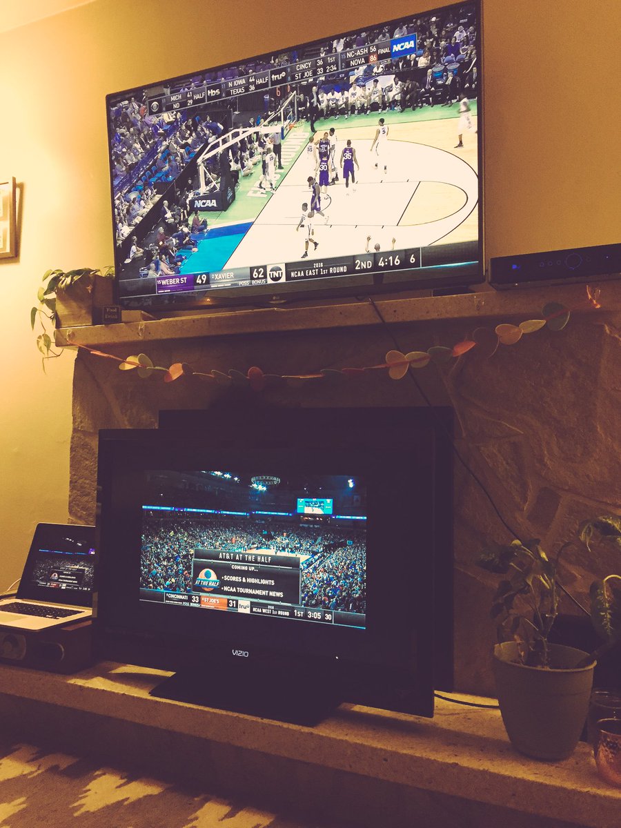 CoachKateC's tweet image. This is how we do... #MarchMadness