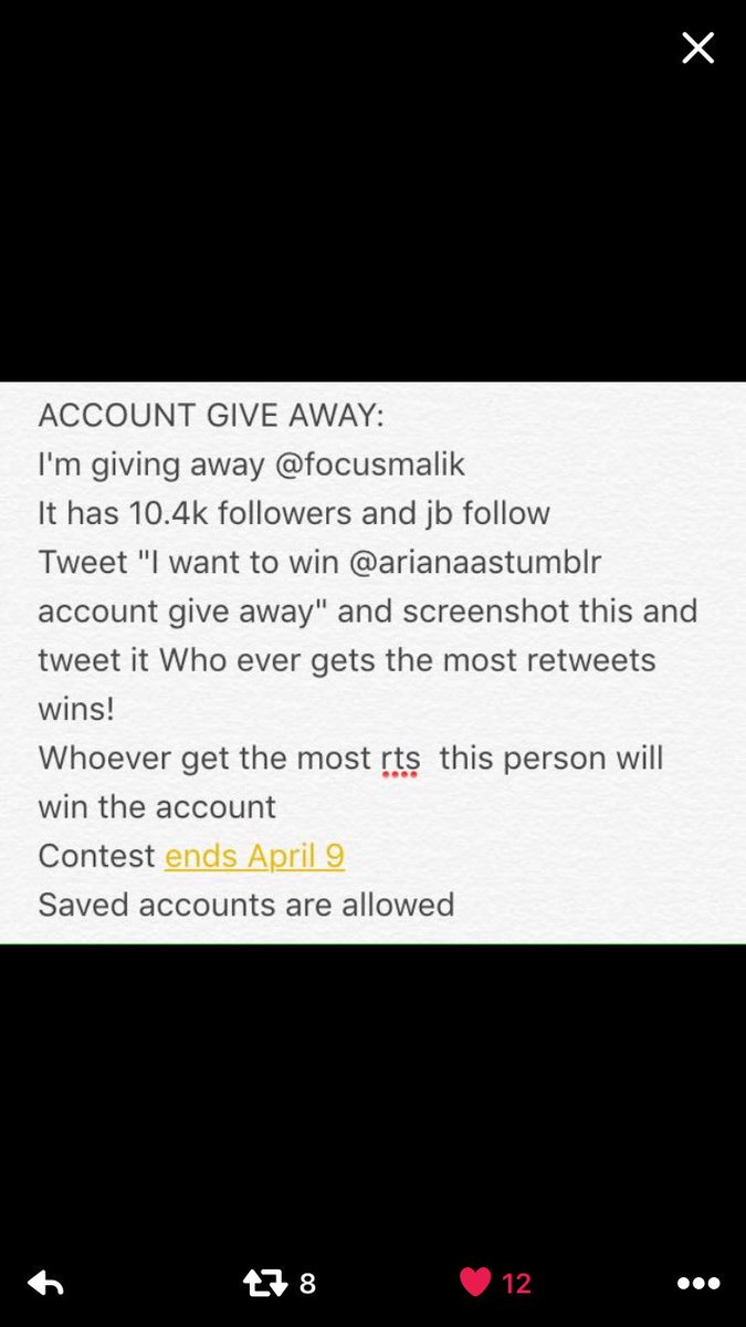 vintageabg's tweet photo. I want to win @arianaastumblr account give away 💜 please retweet babes this means a lot 🌙 https://t.co/GAdTOX0OvM