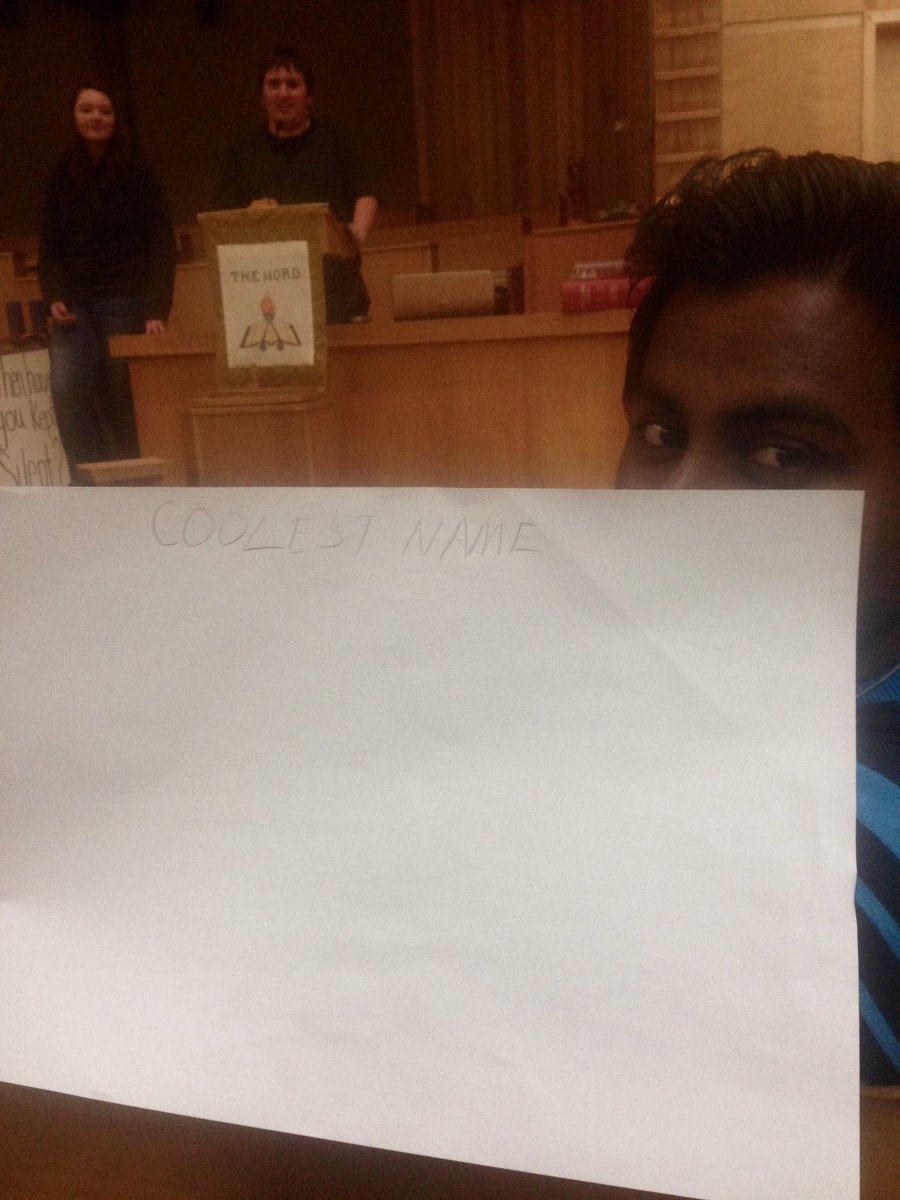 YAYACSASK's tweet photo. When asked to create a group with the coolest name.. Our group decided to be the "coolest name" #YR2k16 https://t.co/H26Q3QuKdm