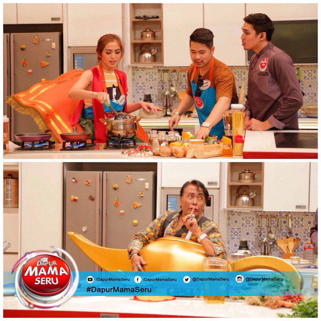 inijedar's tweet image. Nonton ya skg di @DapurMamaSeru Antv jam 11