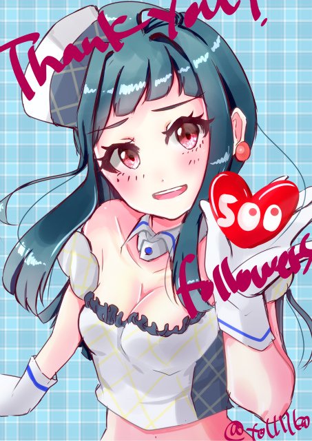 よりこさんがTwitterに投稿した天堂寺ムスビ(ゾンビランドサガ)のイラスト。