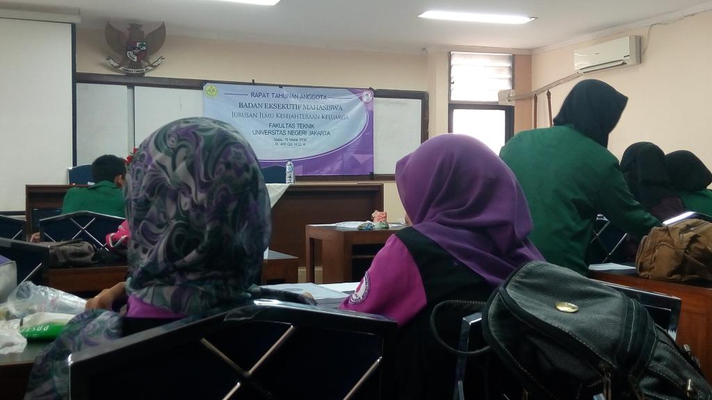 Rapat tahunan anggota BemJ IKK unj 2016 #RTA2016 #KabinetMudaBerkarya