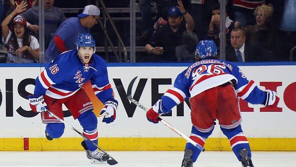 Hockey Players on X: Derick Brassard and Mats Zuccarello (New York  Rangers) //Requested//  / X