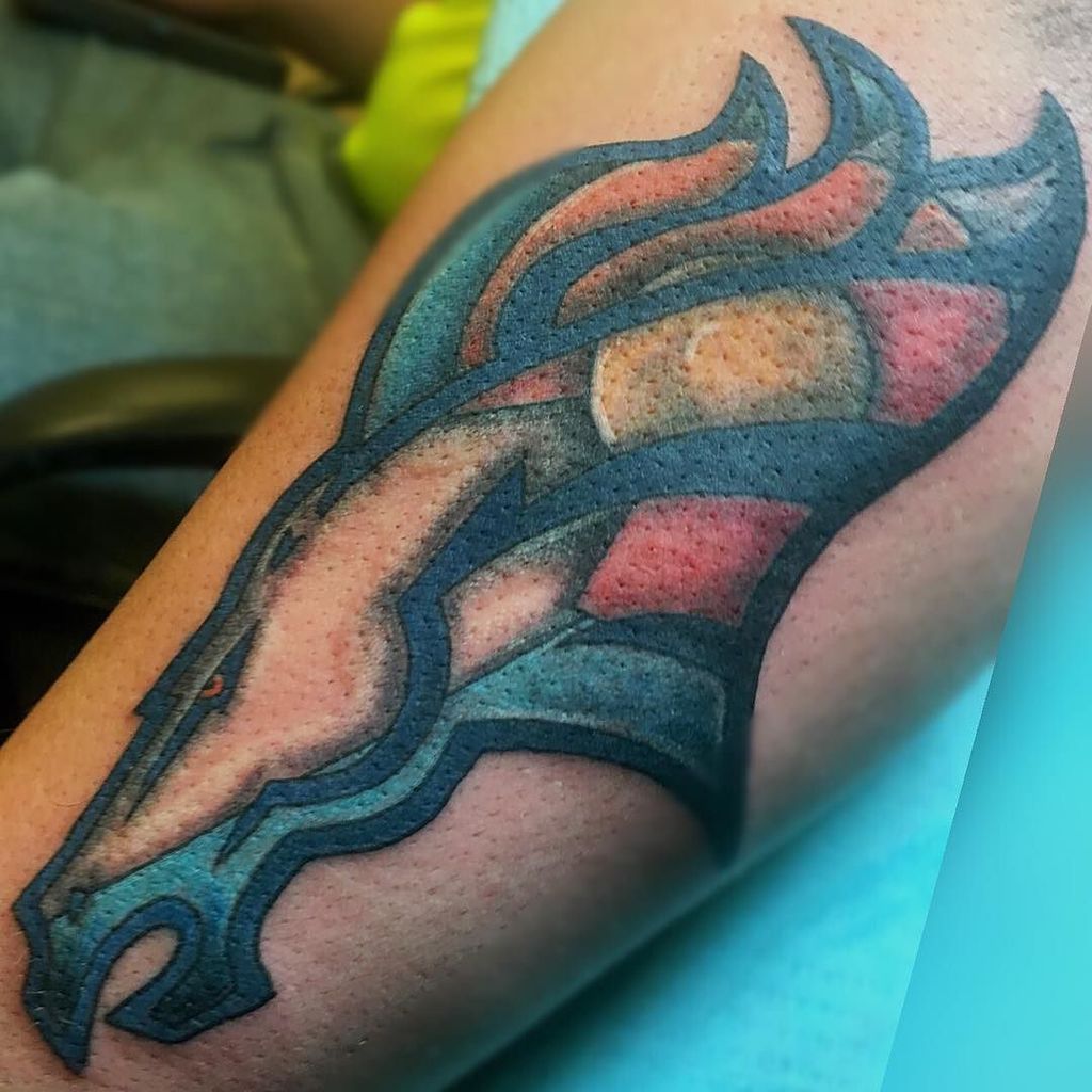Denver Broncos Temporary Tattoos