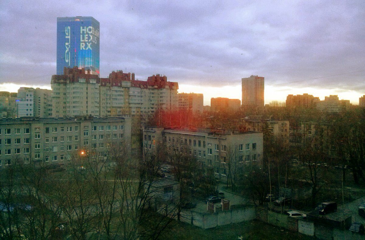 Вид из моего пентхауса...