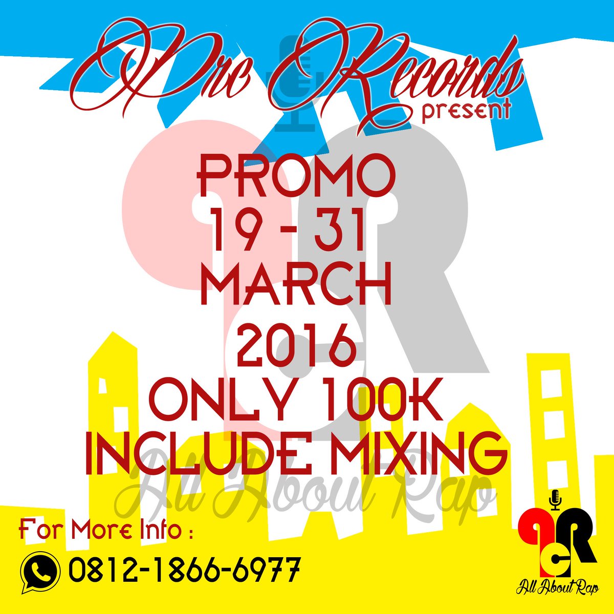 Booking Now! #HomeStudio