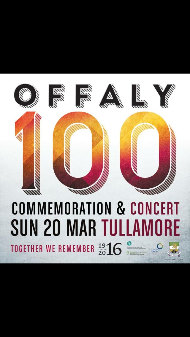 pat_nolan's tweet photo. Great event in Tullamore tomorrow. 1916 commemoration at court house from 5.45pm, FREE concert 7.30pm. RT #Offaly100 https://t.co/mDLDEHkFAw
