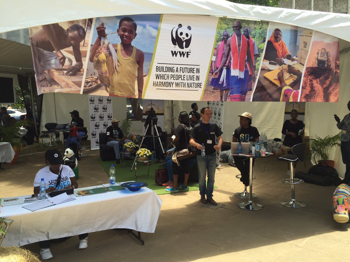 <a href="/WWF_Kenya/">WWF-Kenya</a> <a href="/WWF_ROA/">WWF Africa</a> getting things going this #EarthHourKE shining a light on climate action with renewable energy