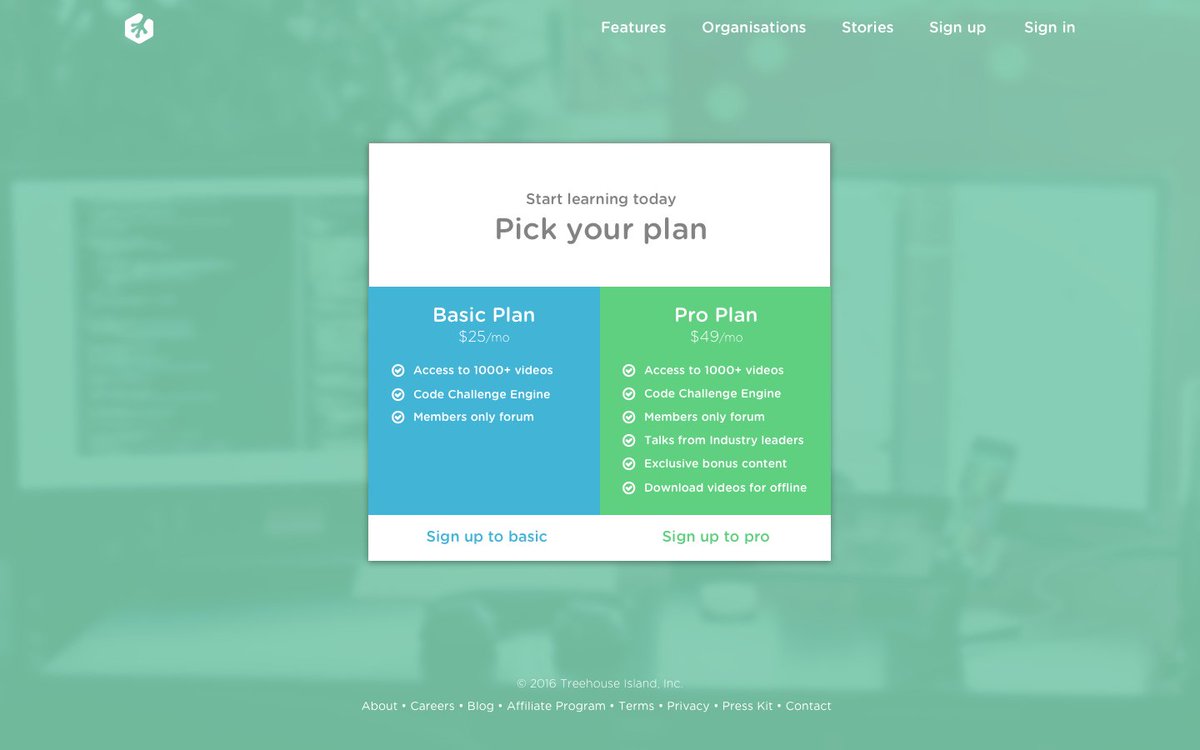 mydesignwrexham's tweet photo. Decided to take the #dailyui challenge here is #day001. I decided to create a #treehouse #signup #design #ui #web https://t.co/MJ4iSHswzp