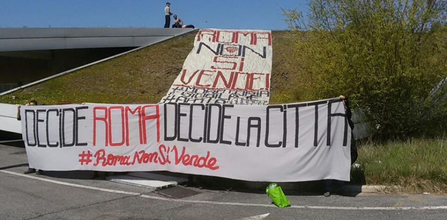 Dalle 16 diretta streaming e twitter su dinamopress.it. #RomaNonSiVende, tutt* in piazza! <a href="/RomaComune/">Roma Comune</a>