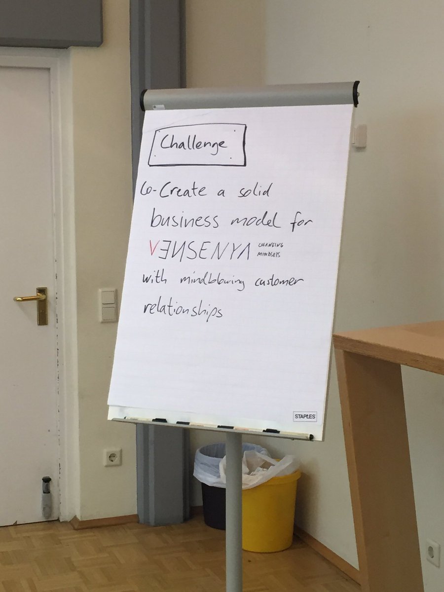 Challenge of today: Co-create a solid business model for <a href="/vensenya/">VENSENYA</a> #kämpfergeist <a href="/whu_sensability/">SensAbility - The WHU Impact Summit</a> #SocEnt #education