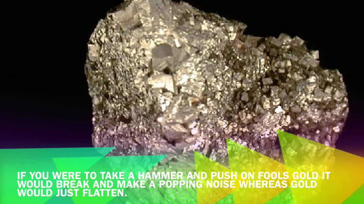 WorkInGoldMine's tweet photo. Sometimes all that glistens is not #gold - here are the properties of fools gold - https://t.co/JsQOl5J3o9 https://t.co/5f0eVCKvNO