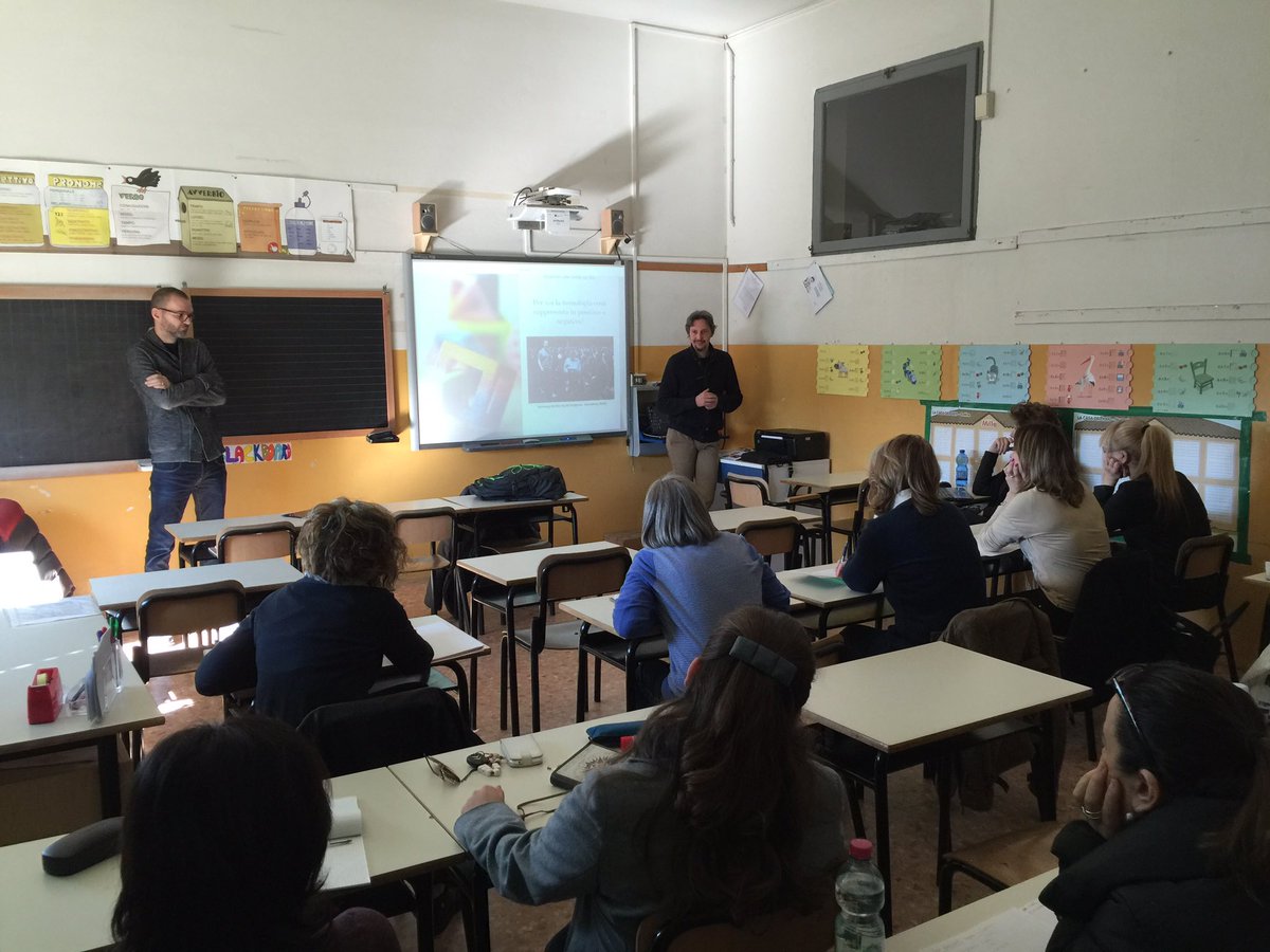 mammanodavid's tweet image. Mattina di formazione digitale per i docenti alle scuole primarie di Brebbia insieme a @bibliolab3D e @EU_ScienceHub