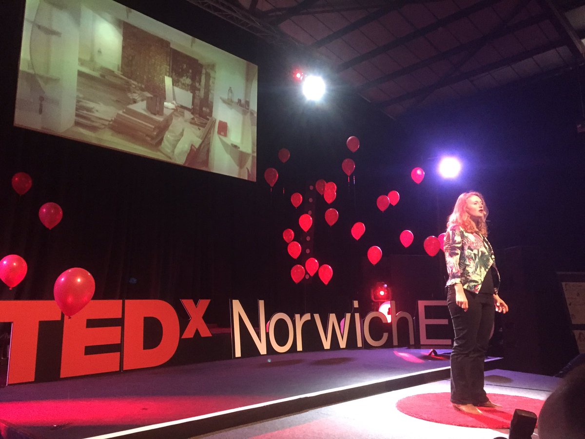 ms_jamdangory's tweet photo. #hackneypirates @HackneyPirates #TEDxNorwichED https://t.co/jS4U8c3NEA