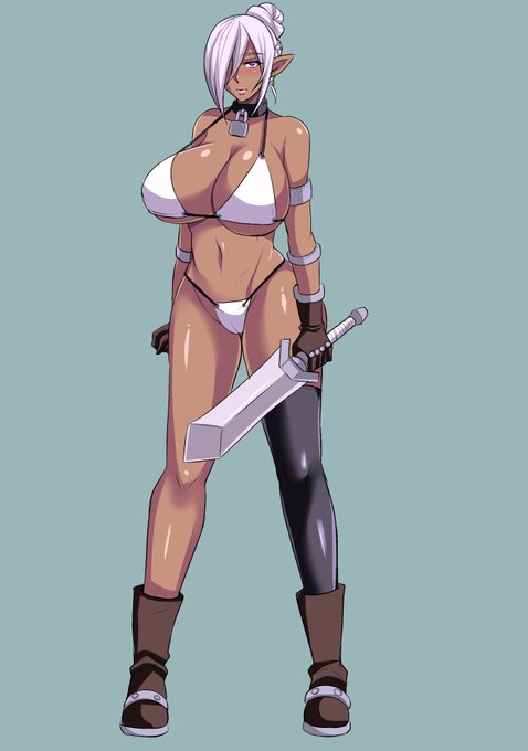 くっころ的なダークエルフ 