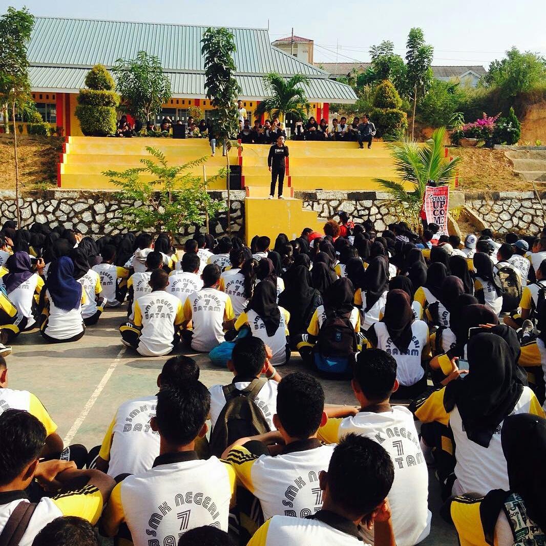 Smkn 7 batam petjahhh😎😎 @SUIbatam