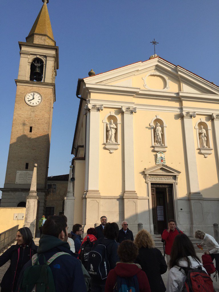 CSedran's tweet photo. Arrivati a Carlino #muzzana/aquileia #camminifvg #romeastrata #navarria https://t.co/ml44W3tN0v