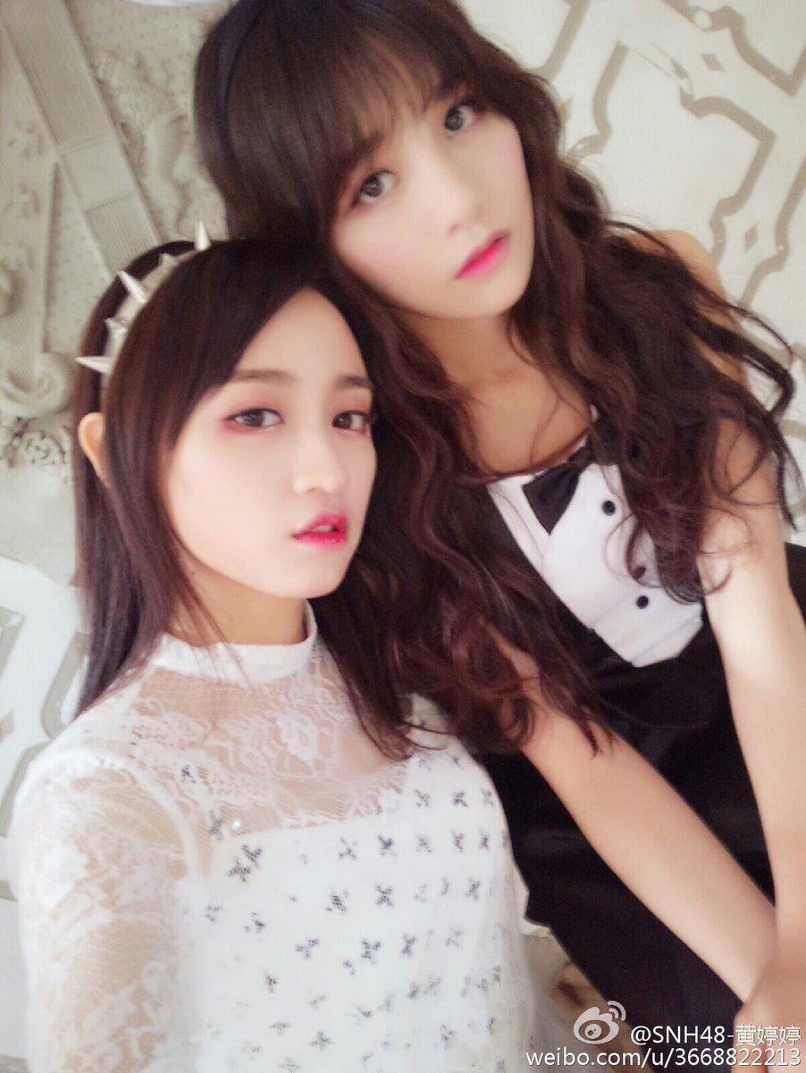 snhpics's tweet photo. huang tingting &amp; zeng yanfen - team n https://t.co/FNJddSJ6bO