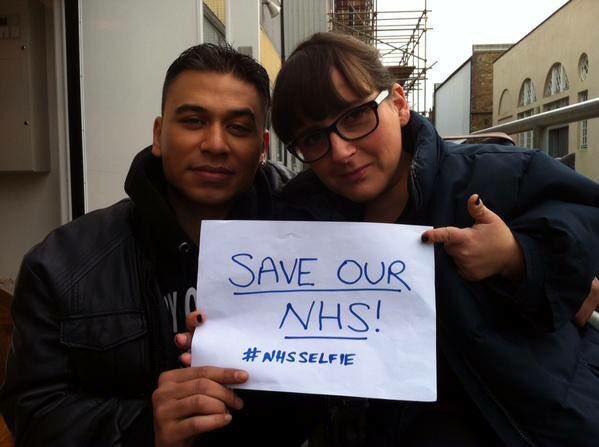 NHSMillion's tweet image. The cast of #Eastenders love our incredible NHS; If you do too, pls follow &amp;amp; RT - together we can make a difference.