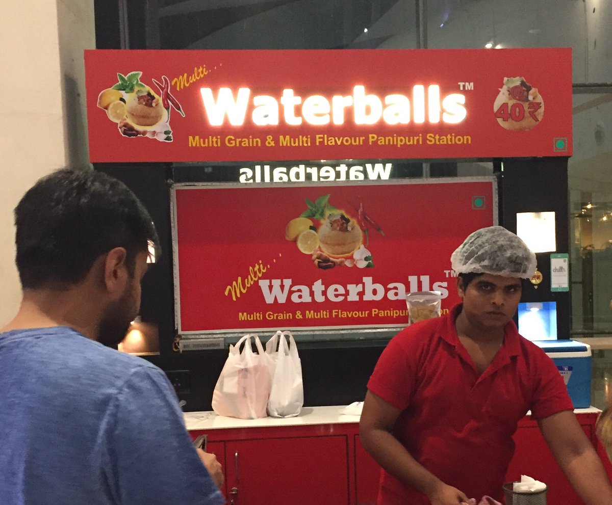 ofnosurnamefame's tweet photo. Because Pani Puri is too mainstream. https://t.co/jWyY3bgeaI