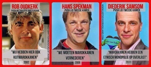 Deze 3 worden niet strafrechtelijk vervolgd. #wilders staat om veel mildere uitspraak terecht. #politiekproces