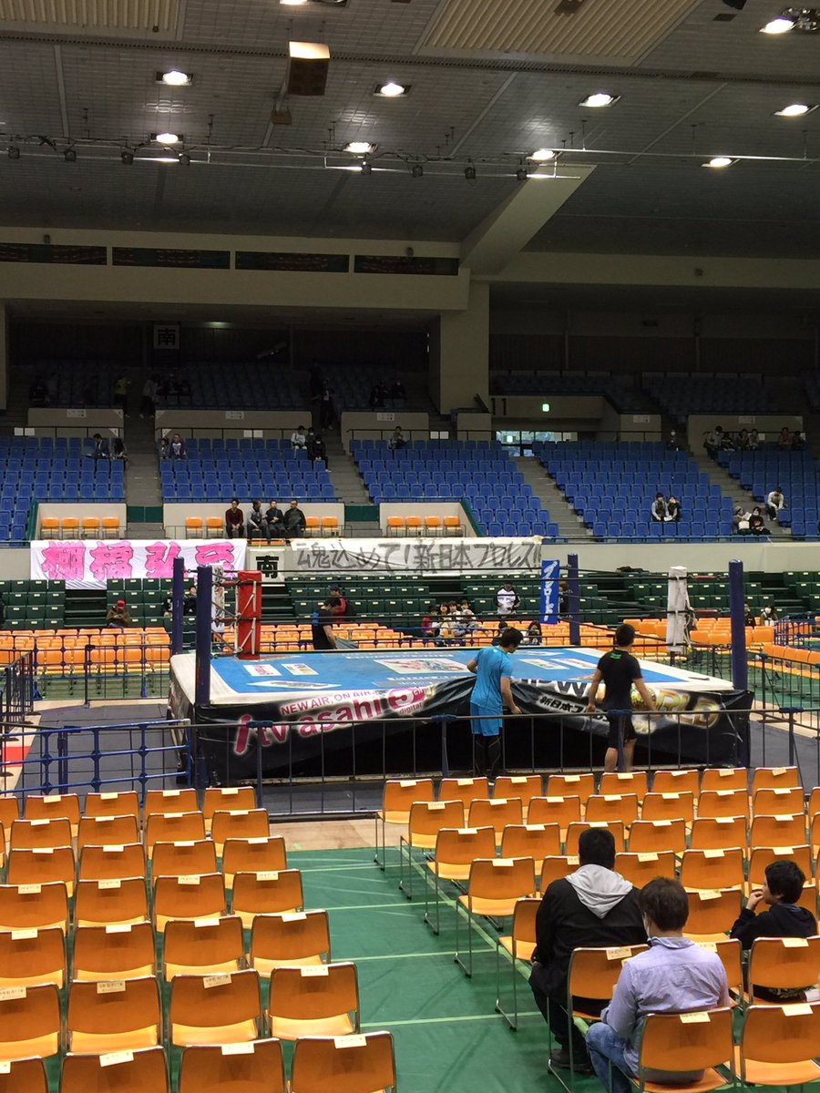 新日本プロレス 3/11 愛知県体育館ペアチケット