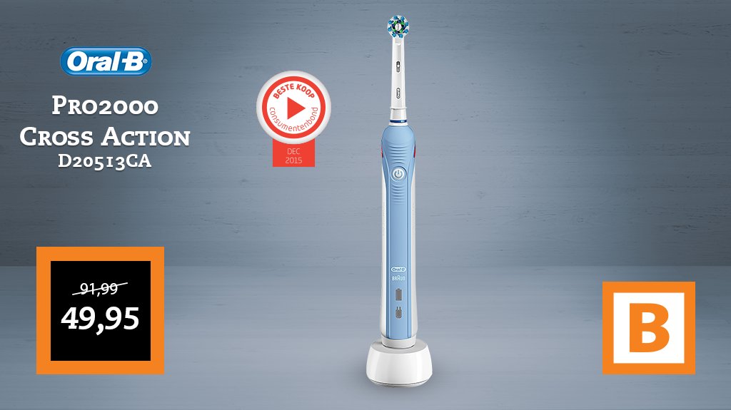 Blokker on Twitter: "De Oral-B Pro2000 Cross Action voor perfect poetsresultaat. Nu €49,95. https://t.co/GFwq9Ord66 https://t.co/ejWctEj3u5" /