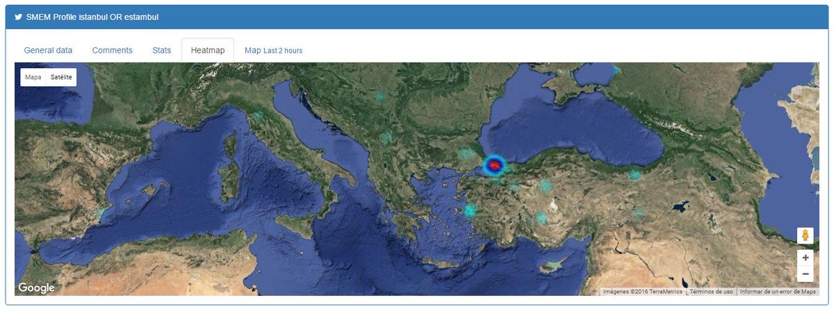 PacoMartNT's tweet photo. #sge2 #testing monitoring twitter hashtag #istanbul or #estambul conditions https://t.co/WOTCpVzS8T