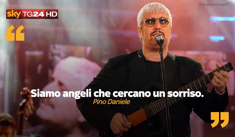 SkyTG24's tweet photo. Oggi #PinoDaniele avrebbe compiuto 61 anni. Nei nostri ricordi restano il mare, l’amore e la passione per #Napoli. https://t.co/gPrsNqVIl4