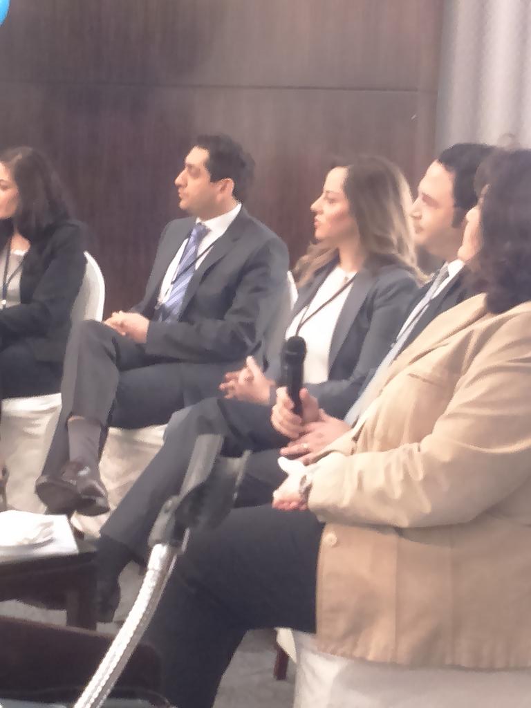 tsinjab's tweet photo. Partners Laila Al Samman and Badr El Hassan talk about the Audit profession at Deloitte #DITT2016 https://t.co/yWvAHpDyqo