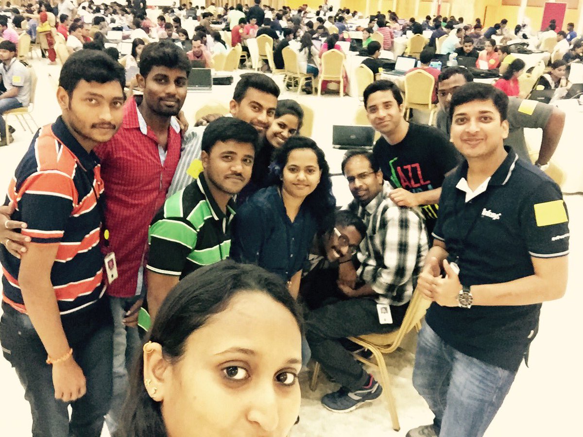 Mohairshettyk's tweet photo. #Infyhackathon #BeMoreBangalore https://t.co/LapG6eqfef