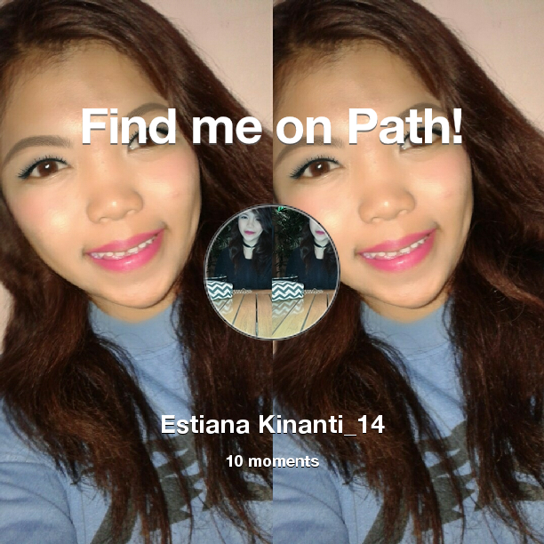 Find me on #Path now! Go to: path.com! #thepersonalnetwork