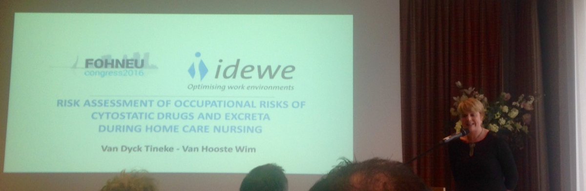 elfassi_m's tweet photo. Tineke Van Dyck presenting Risk assessement during home Care nursing @Fohneu congress Rotterdam @idewe https://t.co/3GTe9UuYUB