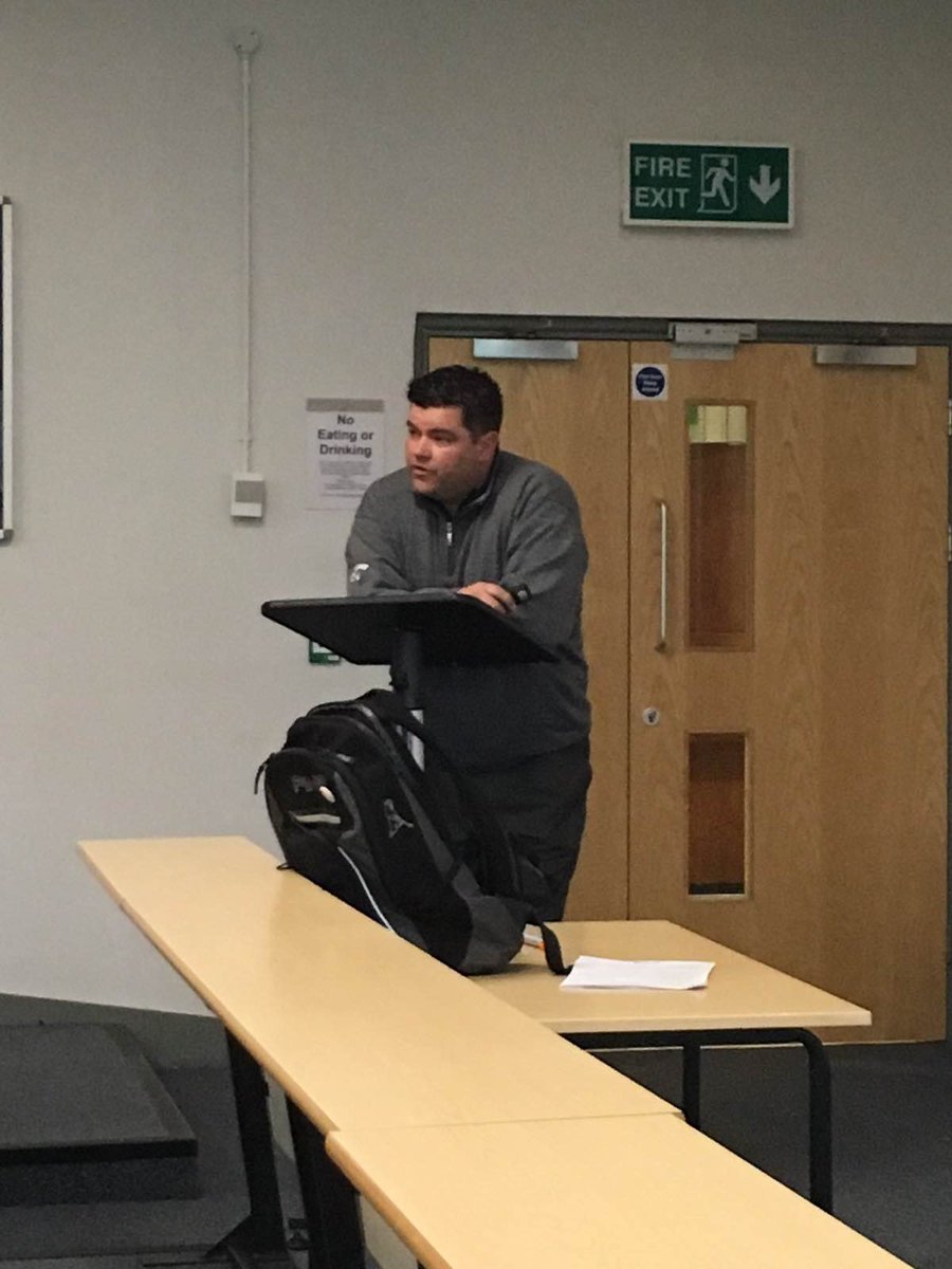 yourgolfdna's tweet photo. great day yesterday @unibirmingham with @mattbridge and the AGMS students, nice to be lecturer not students for once https://t.co/5KWFwXSlyj