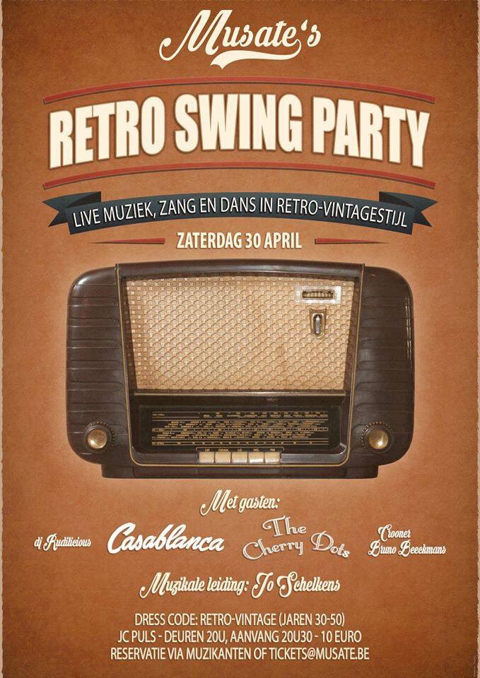 MusateTweet's tweet image. Musate's volgende concert in een retro-vintage jasje! U komt toch ook? facebook.com/events/5818051… #ternat #swing